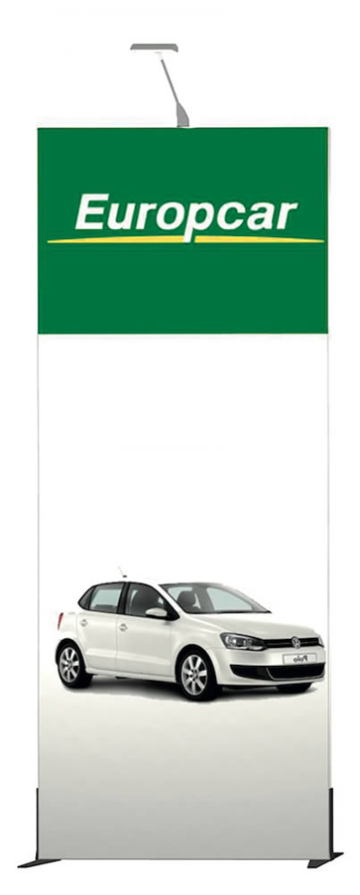 cadre en tissu tendu europcar