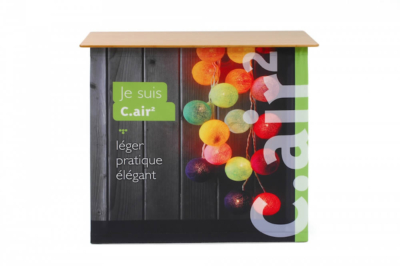 comptoir parapluie en tissu