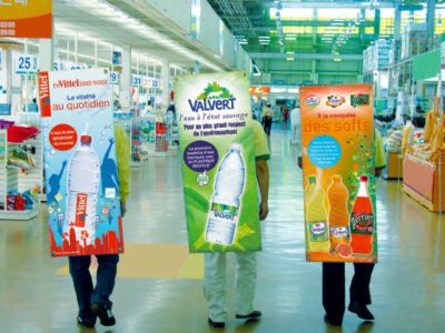 plv publicitaire mobile vitel