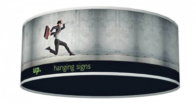 enseigne suspendue ronde