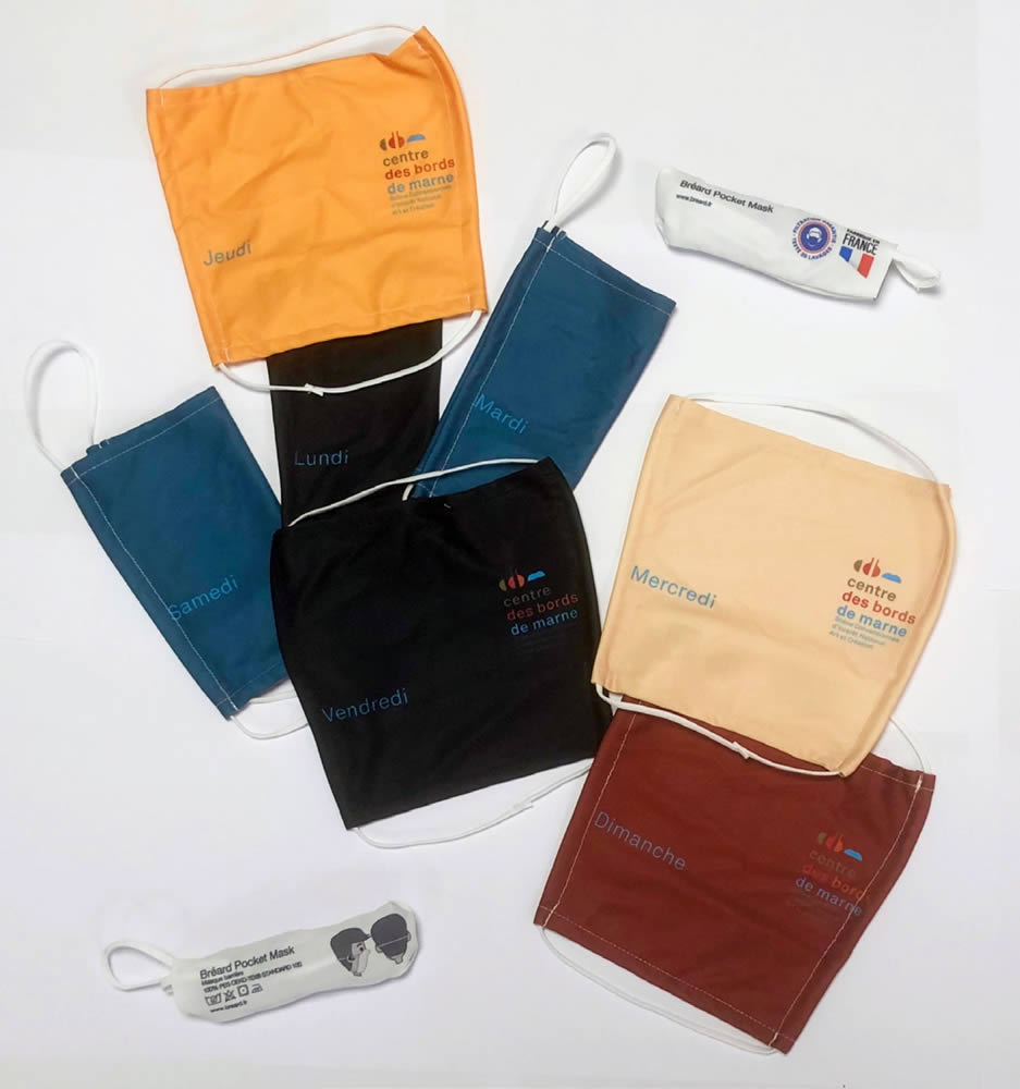 masque personnalisé entreprise