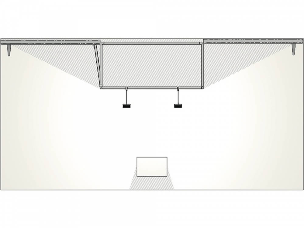 stand sur mesure 18m² design