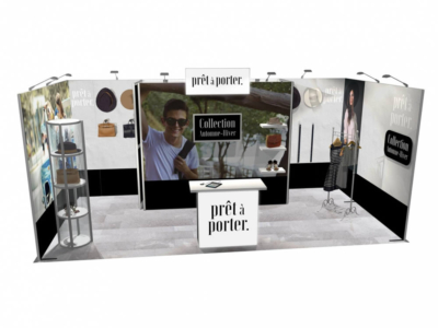 stand modulaire 18m²