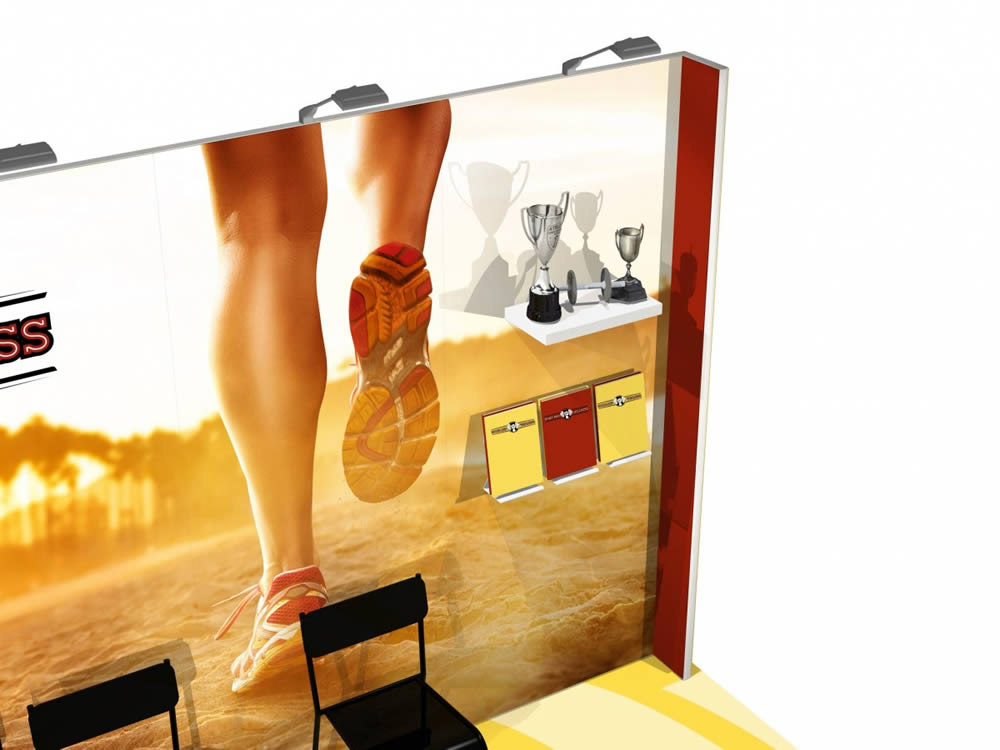 stand reconfigurable 18 m²