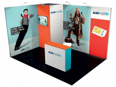 stand 12m² sur mesure avec remise