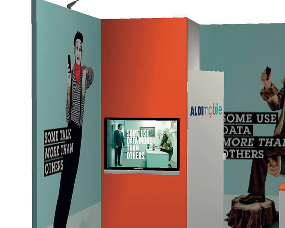stand 12m² sur mesure avec remise
