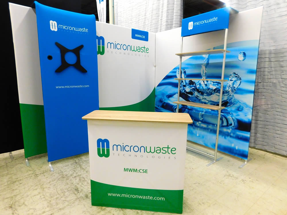 galerie stand tubulaire contour